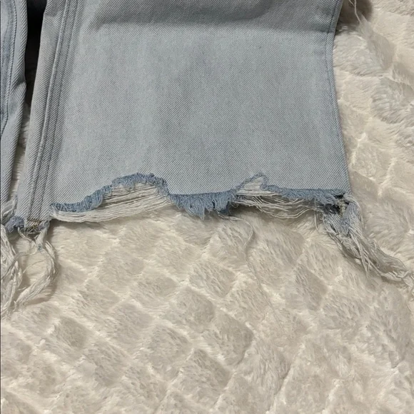 Vervet Denim Super High Rise 90's Vintage Crop Flare Jeans - Picture 7 of 7